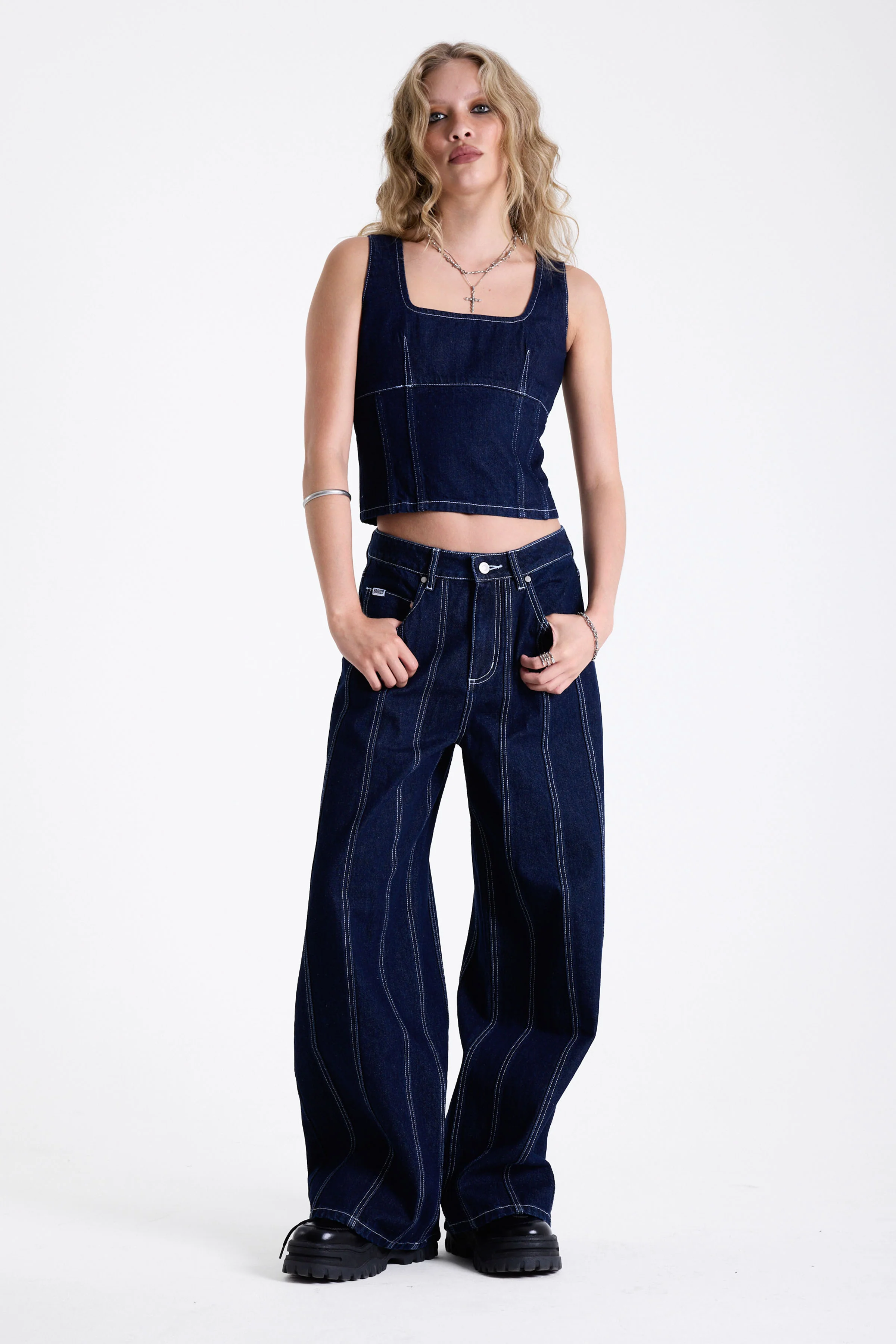 Cycle Rinse Wash Relaxed Jeans - Image 4